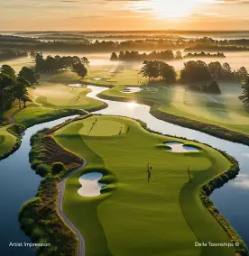 18 Hole Championship Golf Course | Della Townships