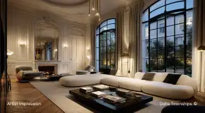 Della Branded Residences Interior View | Della Townships