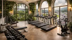 Della Branded Residences Restaurant View | Della Townships