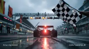 Car view | Della monte carlo international racing circuit | Della Townships