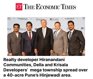Hiranandani, Krisala, Della Resorts ink development pact for 40 acres in Pune’s Hinjewadi