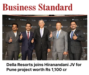 Della Resorts joins Hiranandani JV for Pune project worth Rs 1,100 cr