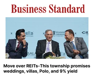 Move over REITs-This township promises weddings, villas, Polo, and 9% yield