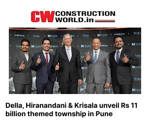 Della, Hiranandani & Krisala unveil Rs 11 billion themed township in Pune