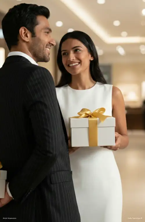 Luxury fine gifting brands for weddings and celebrations at Della Design District by Della Townships