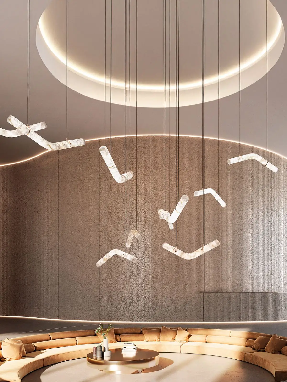 Alain Ellouz Paris lighting collaboration at Della Design Districts