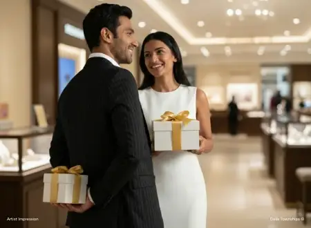 Fine gifting concepts presented within the Della Townships design district