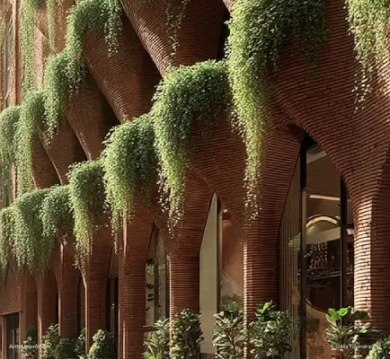 Architectural corporate event venue at Della township