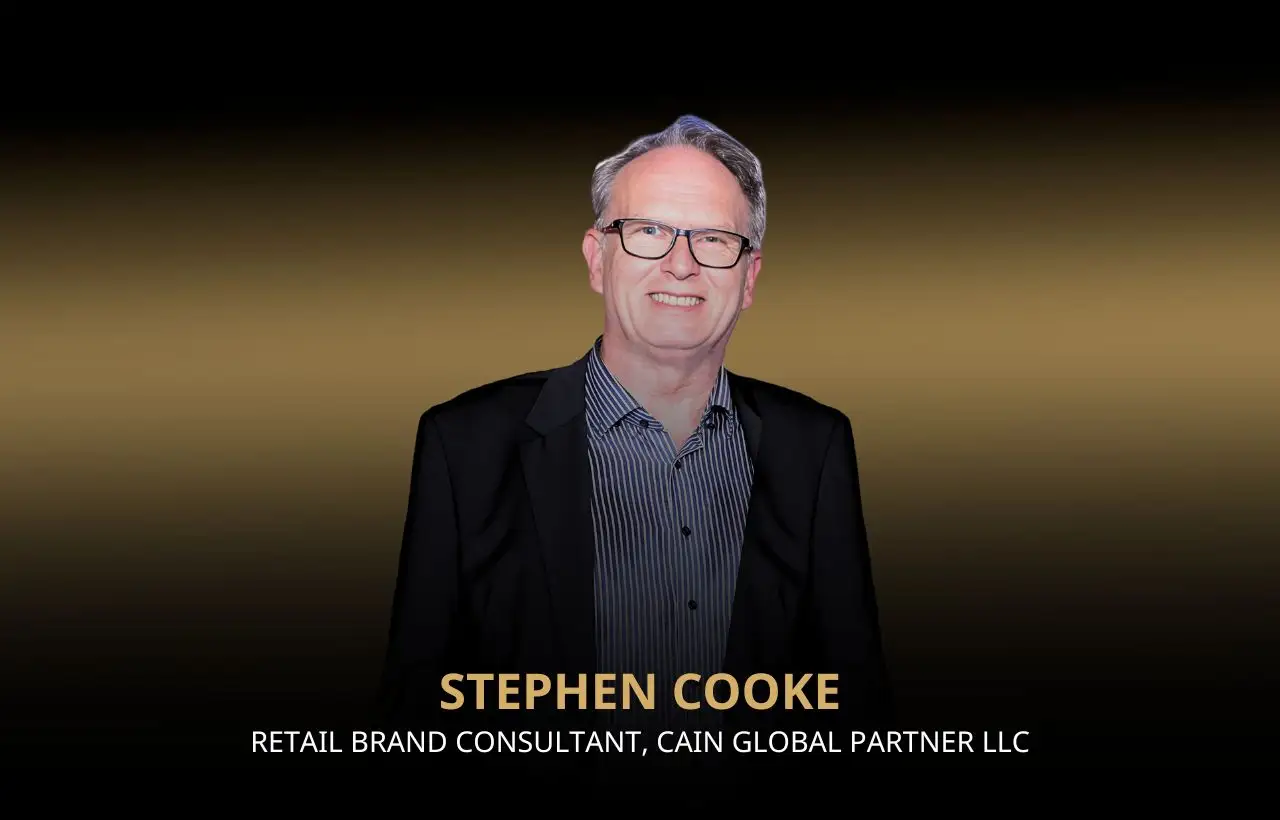 Stephen Cooke at Della Design District launch event, Retail Brand Consultant CAIN Global Partner