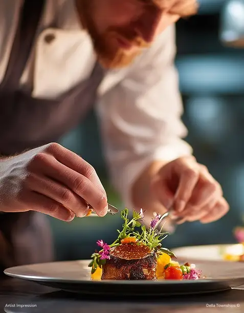 Celebrity chef fine dining restaurant at Della Design District