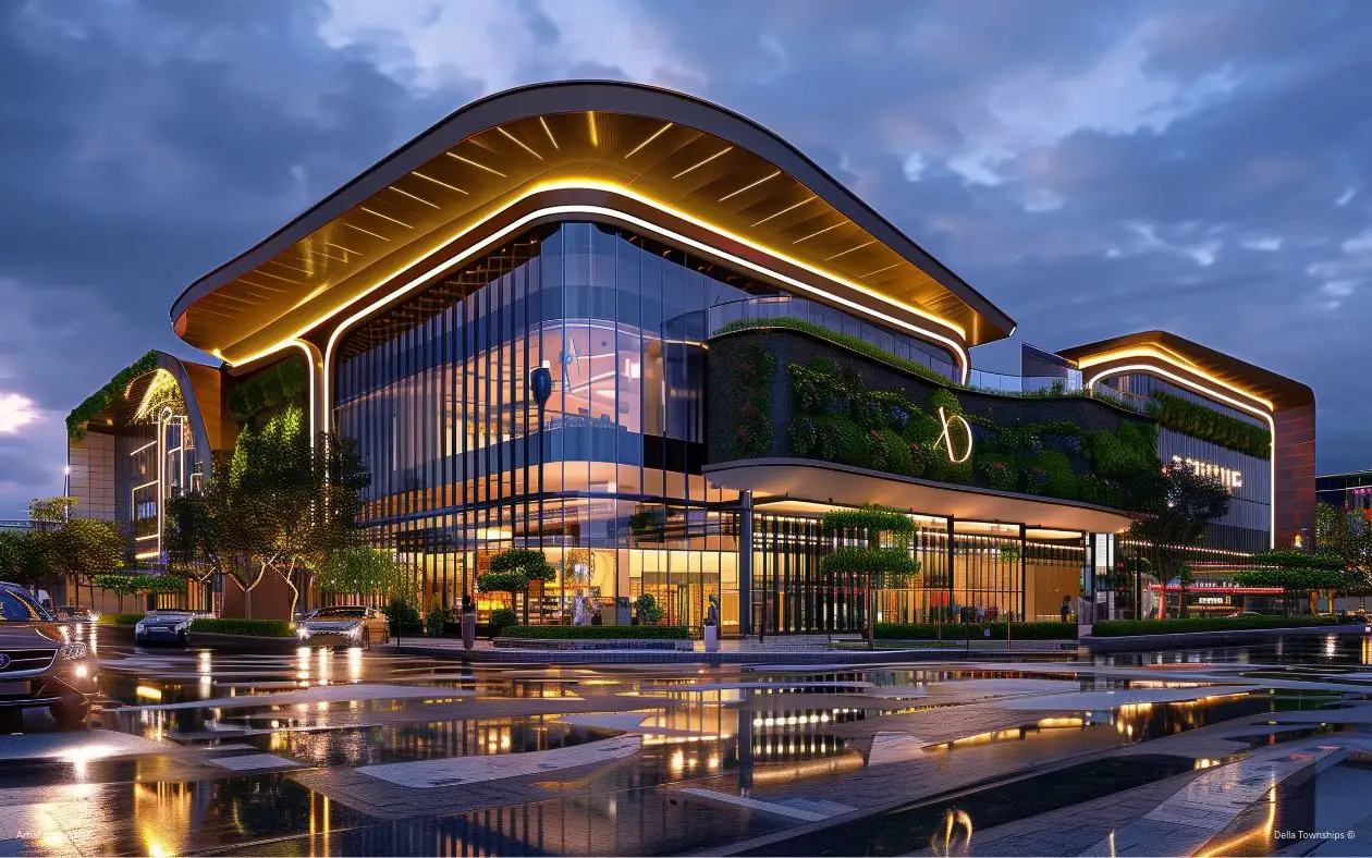 Della Townships design district at AIFC Amaravati