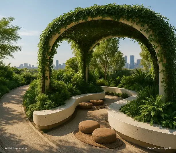 Gardens view | Della Townships