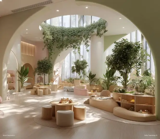 Kids Entertainment area | Della Townships