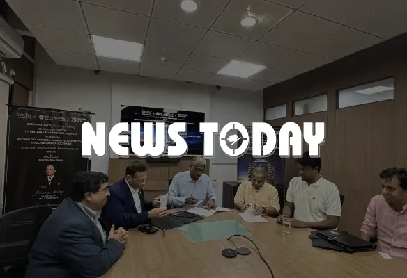 Press coverage of Della Townships partnering with IIT Madras on sustainability and innovation initiatives in Chennai