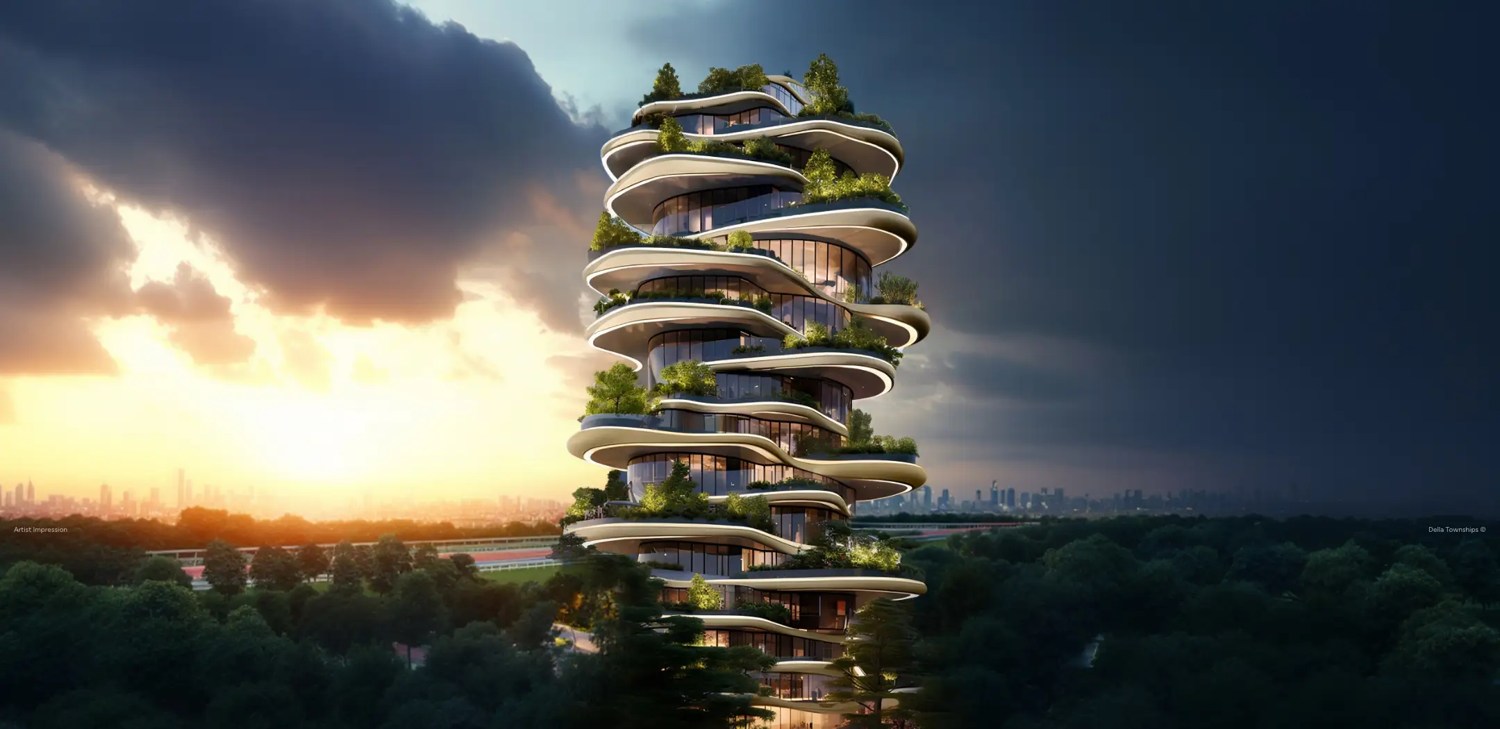 Della Racecourse Pune, India’s first equestrian themed township featuring resort living and private residences by Della Townships