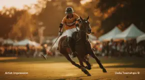 Professional riding school at Raipur by Della Townships