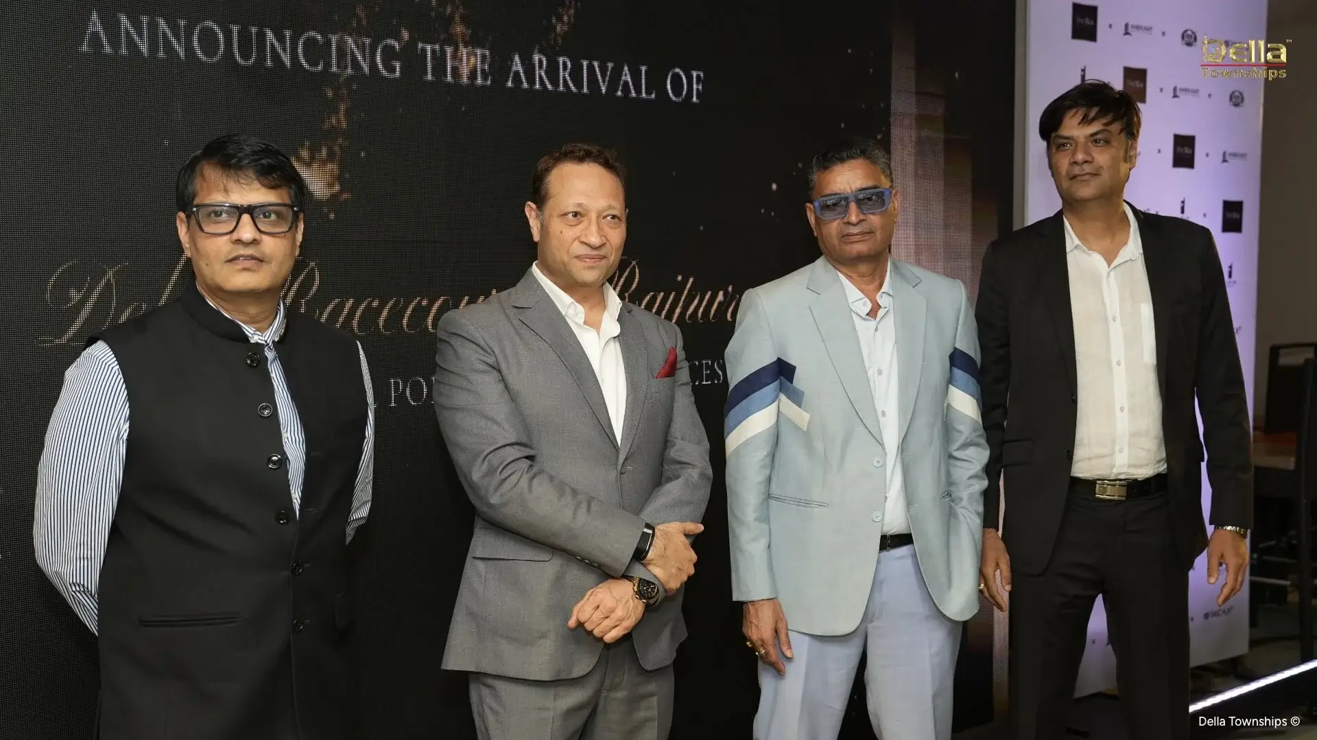 Grand unveiling event at Della Racecourse Raipur by Della Townships