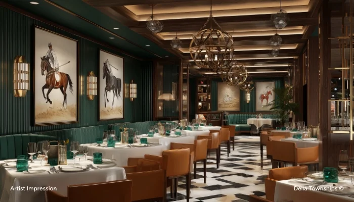 Signature restaurant at Raipur by Della Townships