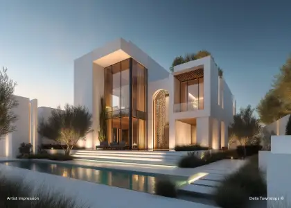 Private villas at Della Racecourse Township in Raipur by Della Townships