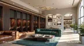 Premium polo merchandise store at Della Townships Raipur by Della Townships