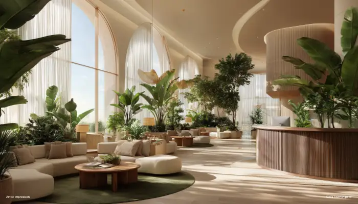 Medical Wellness Pavilion at Raipur by Della Townships