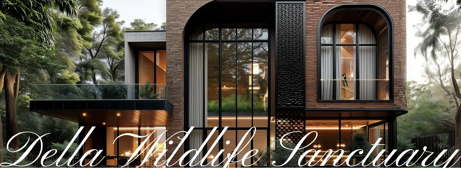 Private villas with resort living at Della Ranthambore Reserve Rajasthan by Della Townships