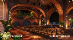 Flexible co-working hub at Della Ranthambore Reserve MICE venue by Della Townships