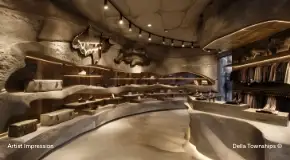 Luxury designer brand stores at Della Design District Ranthambore by Della Townships