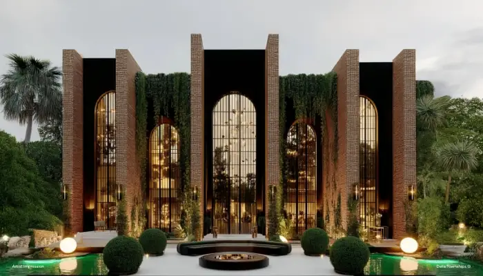 Della Design District luxury retail promenade in Ranthambore Rajasthan by Della Townships