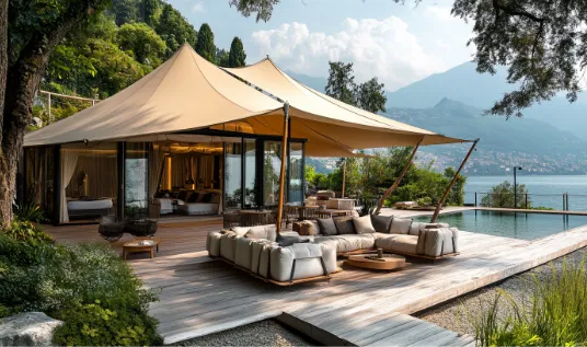 Five-Star Luxury Glamping Tents