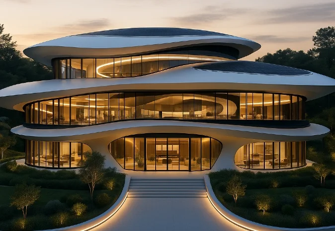 Silicon Architecture Themed Villa