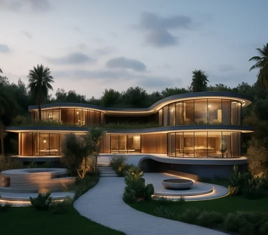 Plotted Villa Development View