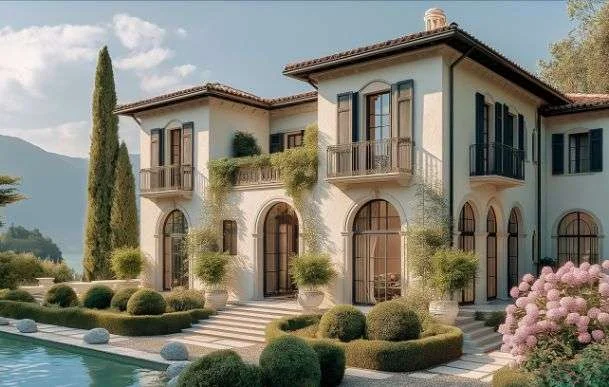 Luxury villa plots view