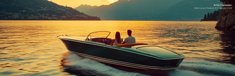 Lake water sports activities