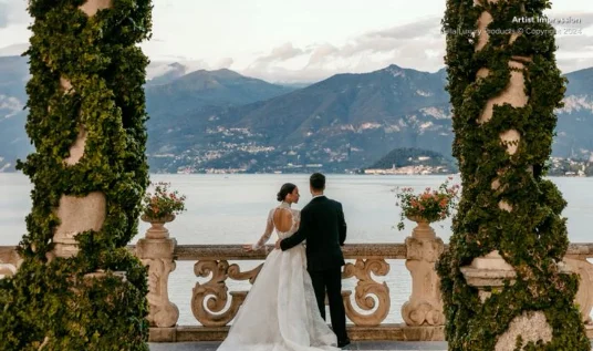 Como Themed Wedding Destination