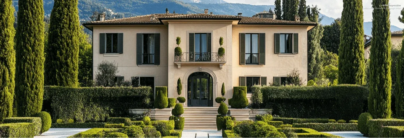 Lake Como inspired township