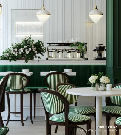 Ralph Lauren Styled Cafe