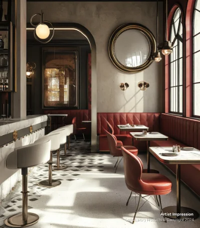French Cinema Themed Dining