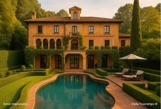 Portuguese Architecture with Pool view