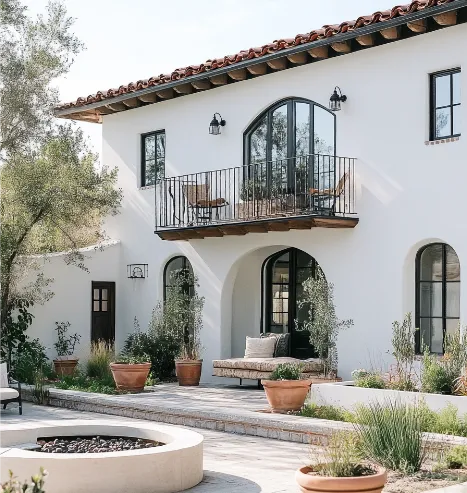 Spanish Courtyards Style