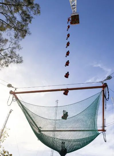 Vertigo activity of Della Adventure Park
