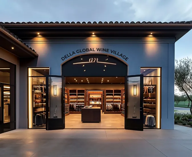 Wine village retail experience image