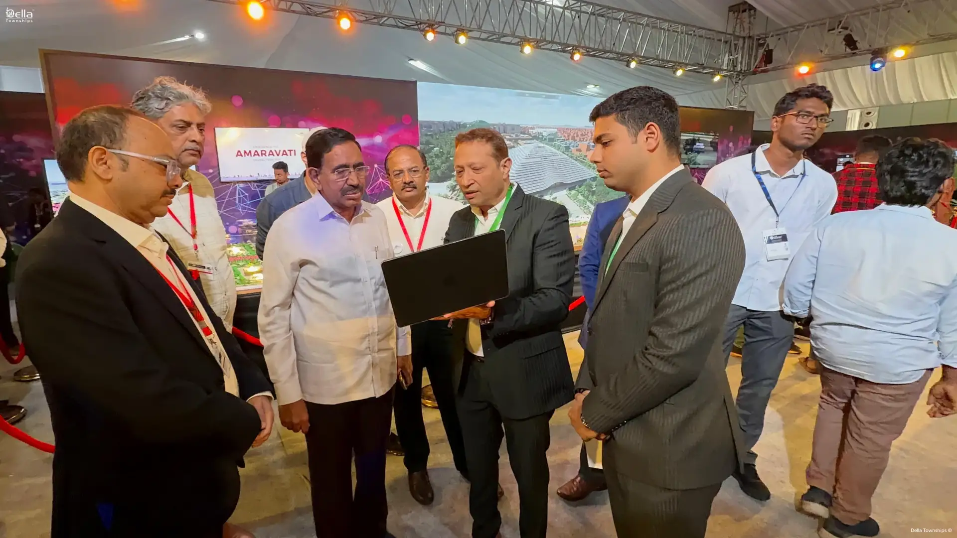 Interactive digital presentation of Vasudhaiva Kutumbakam Tirupati project