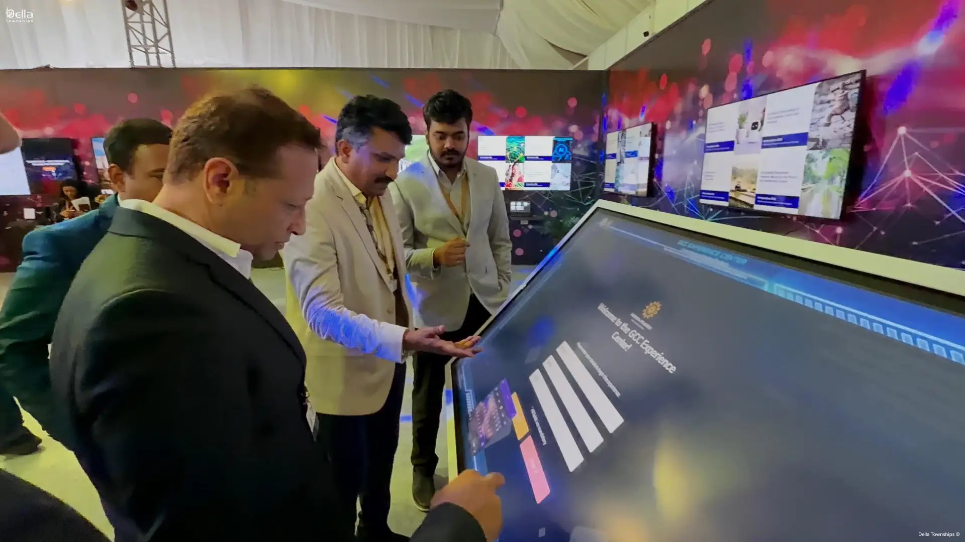 Panel discussion at Andhra Pradesh Global Summit featuring Della Townships