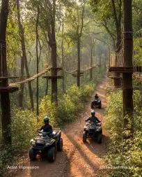 Extreme Adventure Park | Della Bor Reserve, Nagpur