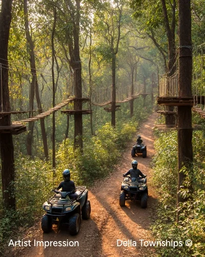 Extreme Adventure Park | Della Bor Reserve, Nagpur