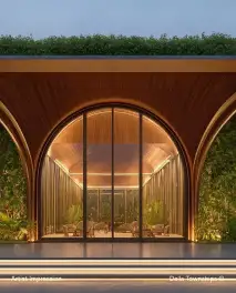 100000 sqft design district and luxury retail boulevard at Bor Reserve Nagpur by Della Townships