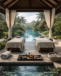 24x7 luxury wellness spa at Bor Reserve Nagpur by Della Townships