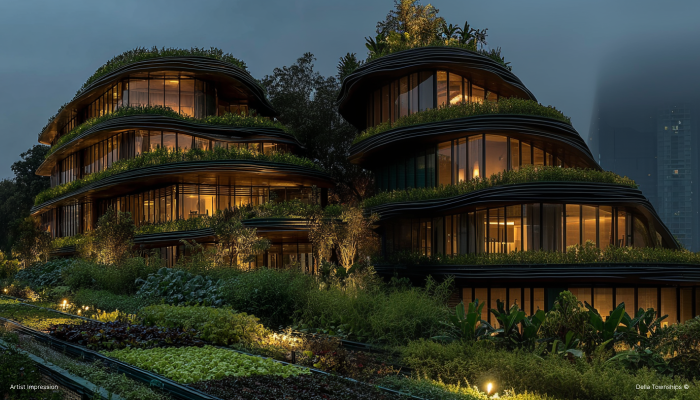 Biophilic branded residences at Della Townships Nagpur Bor Reserve theme township