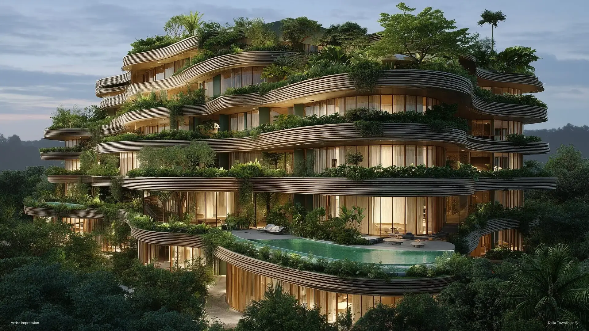 Della Townships European Wellness Township in Nagpur featuring India’s first Mayr based luxury medical wellness living concept